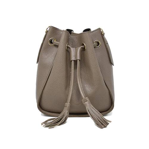 Drawstring Bucket Bag - Olive