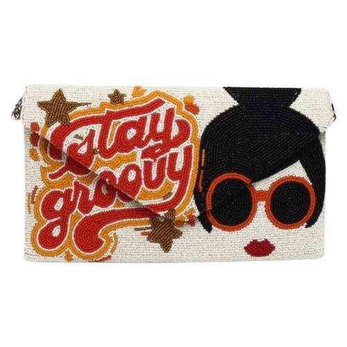 Beaded Clutch - Groovy, Baby!