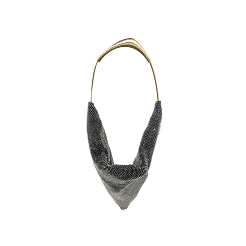 Crystal Stingray Bag - Pewter