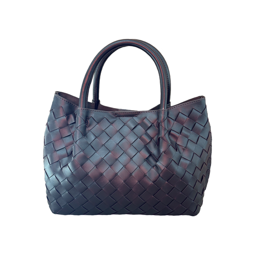 Woven Tote - Chocolate