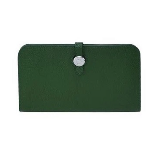 Leather Wallet - Green