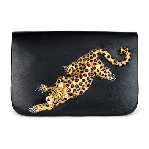 Leopard Clutch