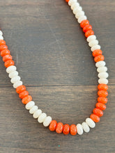 Beaded Rondelle Necklace - Hook 'Em