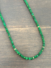 Beaded Layering Necklace - Emerald