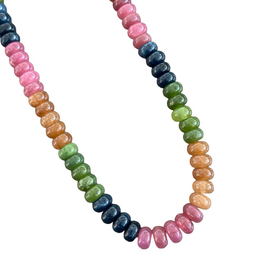 Beaded Rondelle Necklace - Fall 1