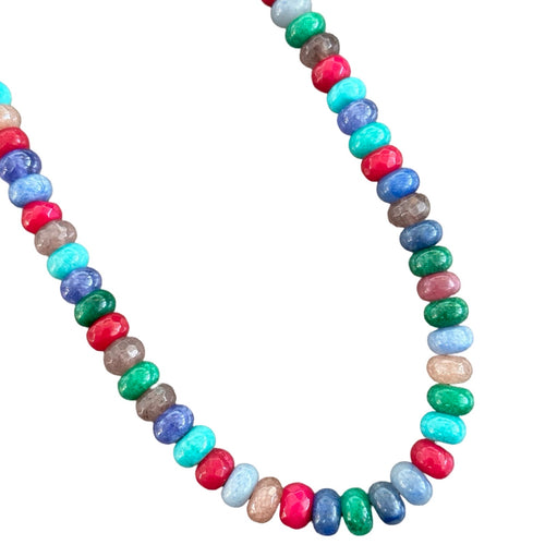 Beaded Rondelle Necklace - Fall 2