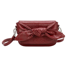 Bow Clutch - Cranberry