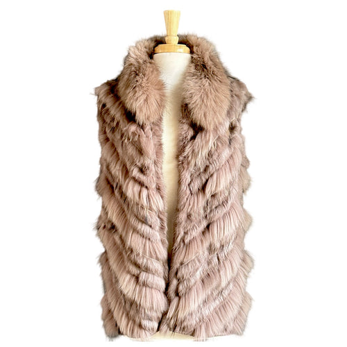 Fur Vest - Sable