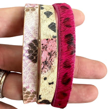 Leather Snap Bracelet - Solids (4 Colors)