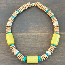 Barrels of Fun Necklace - Yellow