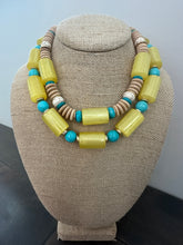 Barrels of Fun Necklace - Yellow