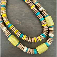 Barrels of Fun Necklace - Yellow